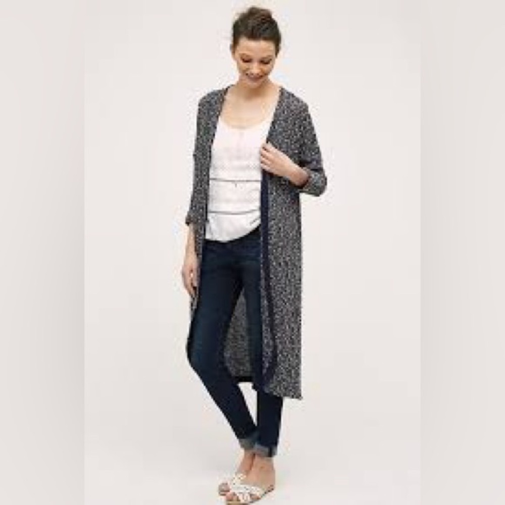 Anthropologie Dolan Left Coast Oak Street Duster Cardigan